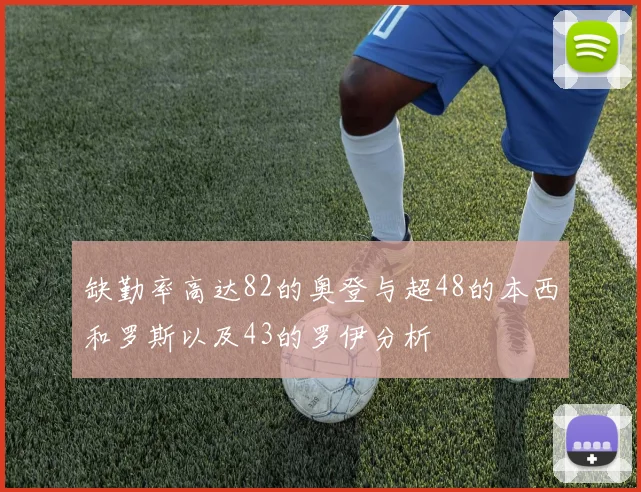 缺勤率高达82的奥登与超48的本西和罗斯以及43的罗伊分析